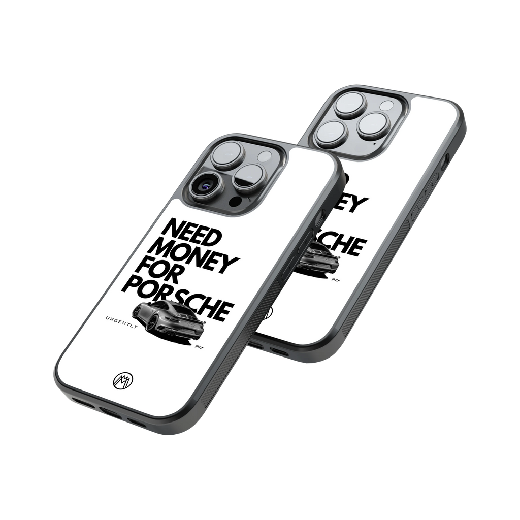 Protective Glass Back Phone Case Compatible with iPhone, Samsung, OnePlus, Pixel & More