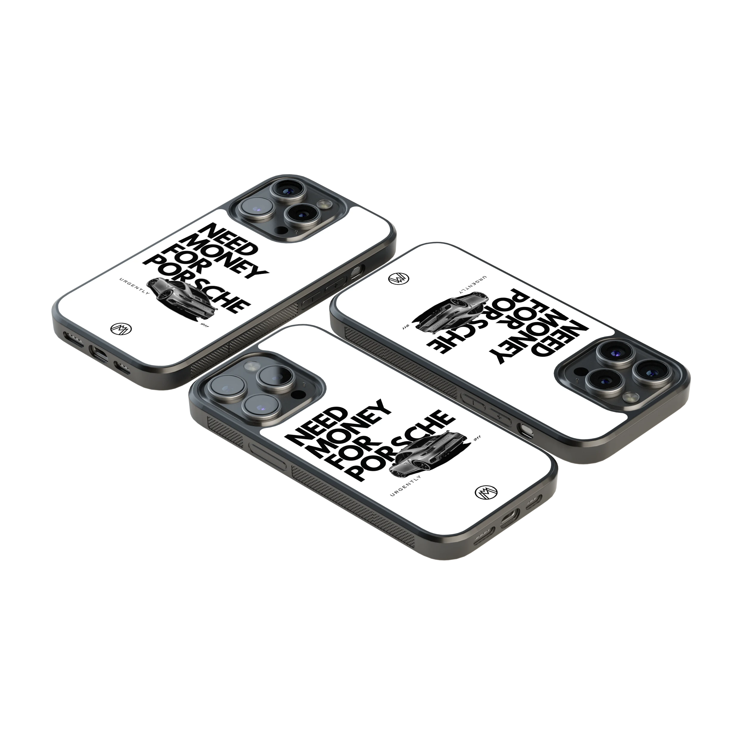 Luxury Glass Back Mobile Cover for iPhone, Samsung Galaxy, OnePlus, Pixel, Redmi & More