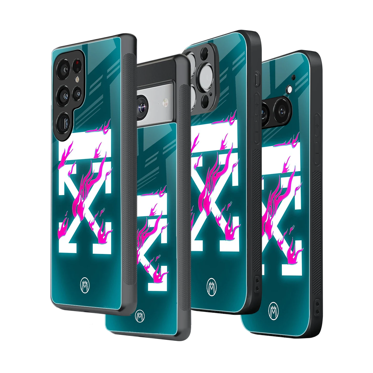 Stylish Glass Back Case for All Smartphones iPhone, Samsung, OnePlus, Pixel, Redmi, Oppo, Vivo, Motorola