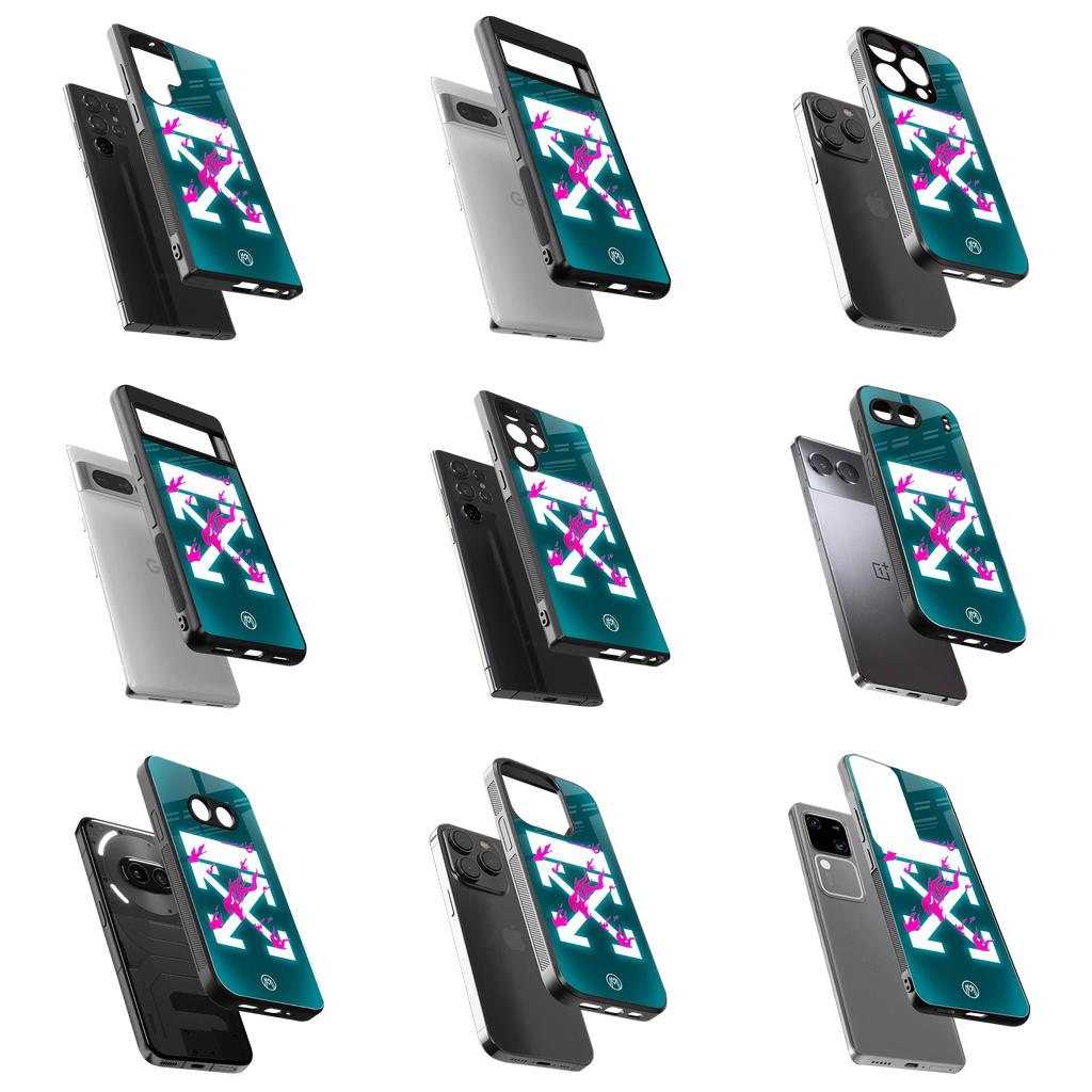 Durable Glass Back Mobile Case for iPhone, Samsung, OnePlus, Google Pixel, Redmi, Vivo, Oppo