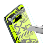 neon travis scott x anti social social club back phone cover | glass case for iphone 16e