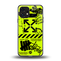 neon travis scott x anti social social club back phone cover | glass case for nothing phone 1