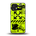 neon travis scott x anti social social club back phone cover | glass case for nothing phone 2