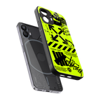 neon travis scott x anti social social club back phone cover | glass case for nothing phone 2