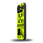 neon travis scott x anti social social club back phone cover | glass case for nothing phone 2