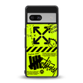 neon travis scott x anti social social club back phone cover | glass case for Google Pixel 7