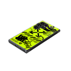 neon travis scott x anti social social club back phone cover | glass case for samsung galaxy s23 ultra