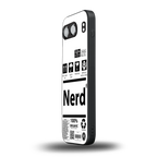 nerd white label back phone cover | glass case for oneplus nord 4