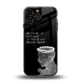 nerve back phone cover | glass case for iphone 15 pro max