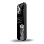 nerve back phone cover | glass case for iphone 16 pro max