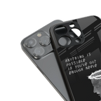 nerve back phone cover | glass case for iphone 13 pro