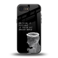 nerve back phone cover | glass case for iphone 16e
