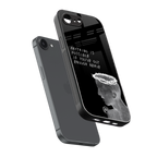nerve back phone cover | glass case for iphone 16e
