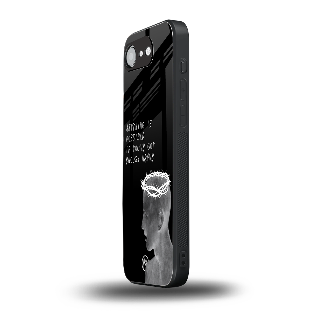 nerve back phone cover | glass case for iphone 16e