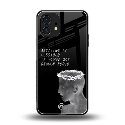 nerve back phone cover | glass case for nothing phone 1