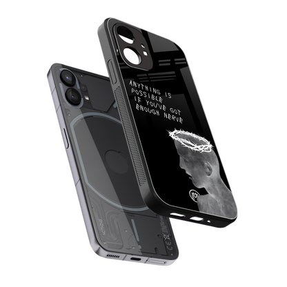 nerve back phone cover | glass case for nothing phone 1