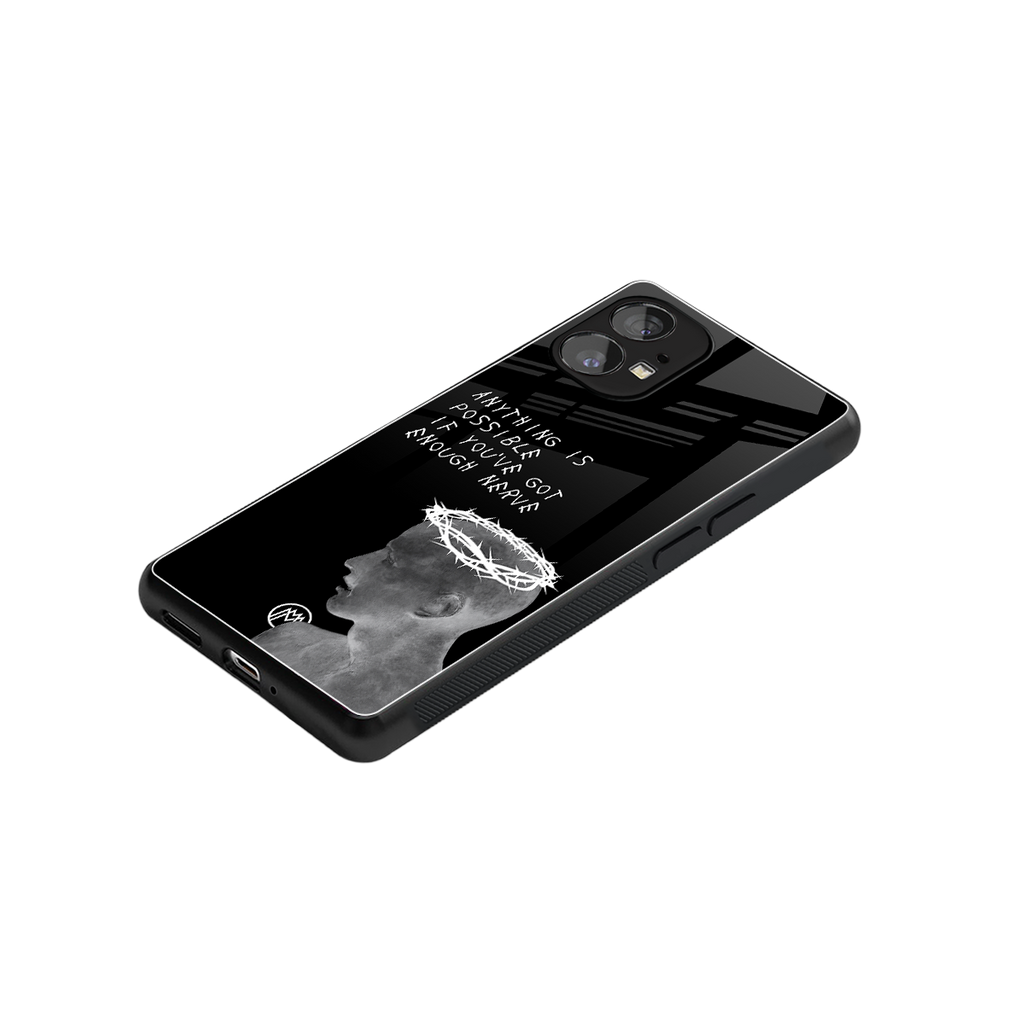 nerve back phone cover | glass case for nothing phone 1