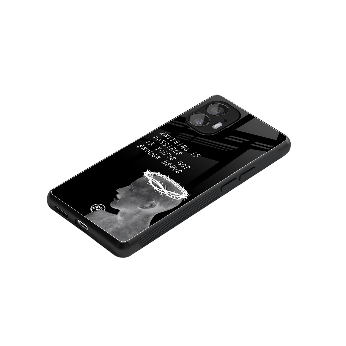 nerve back phone cover | glass case for nothing phone 2