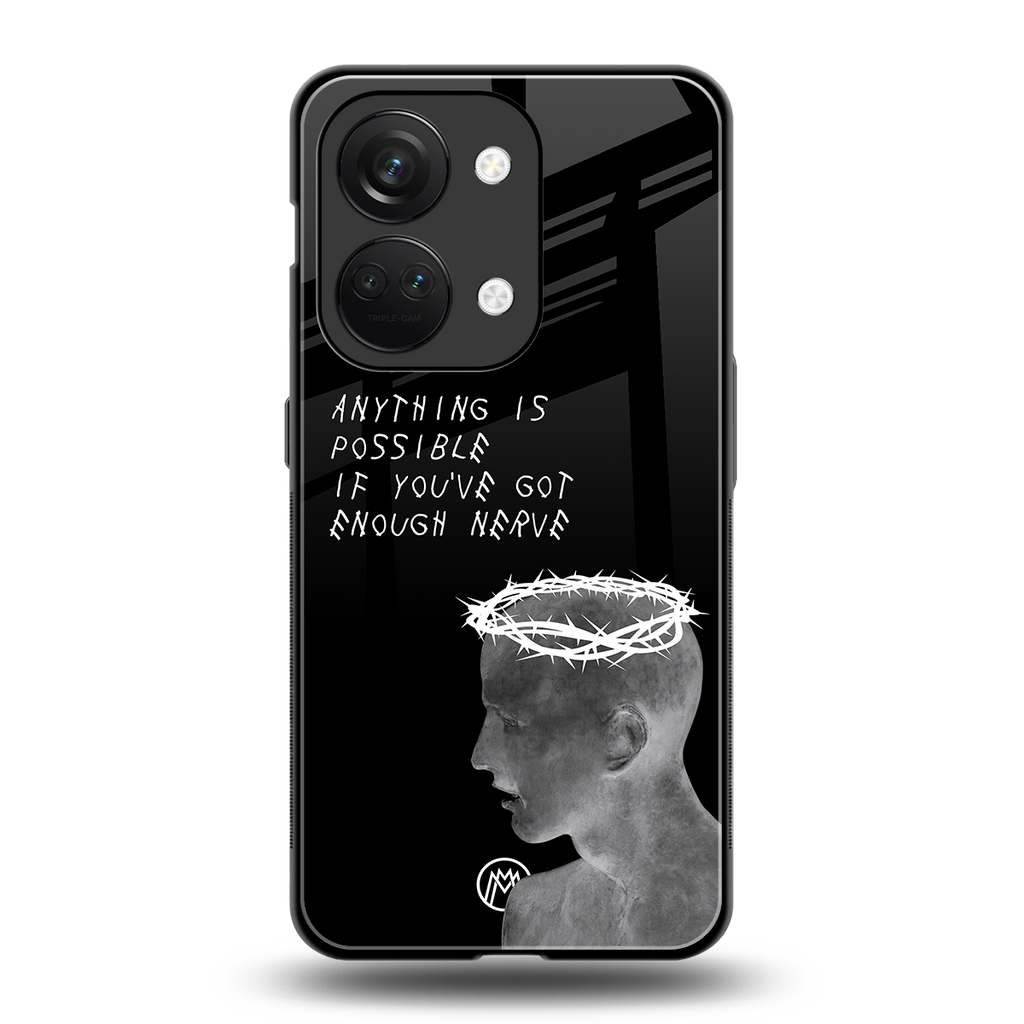 nerve back phone cover | glass case for oneplus nord 3