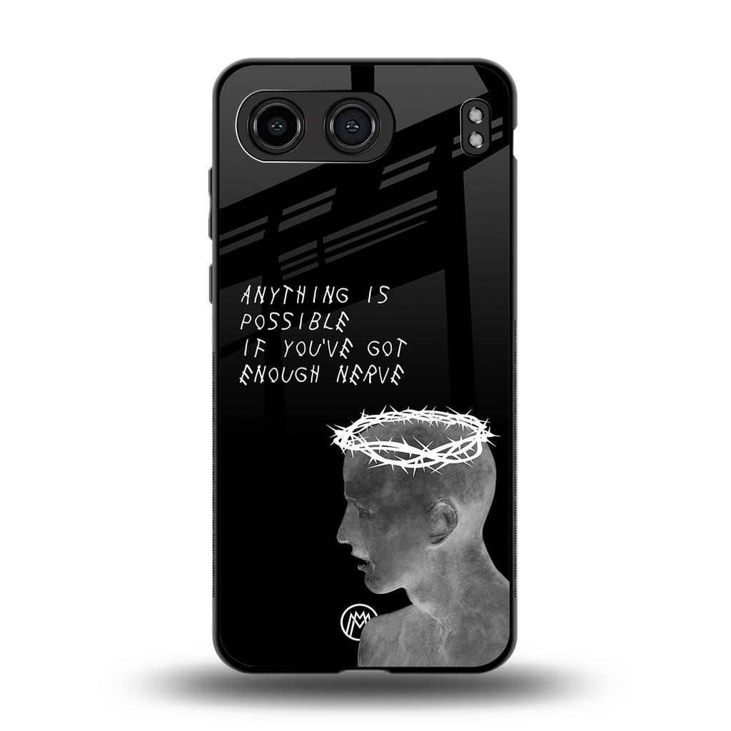 nerve back phone cover | glass case for oneplus nord 4
