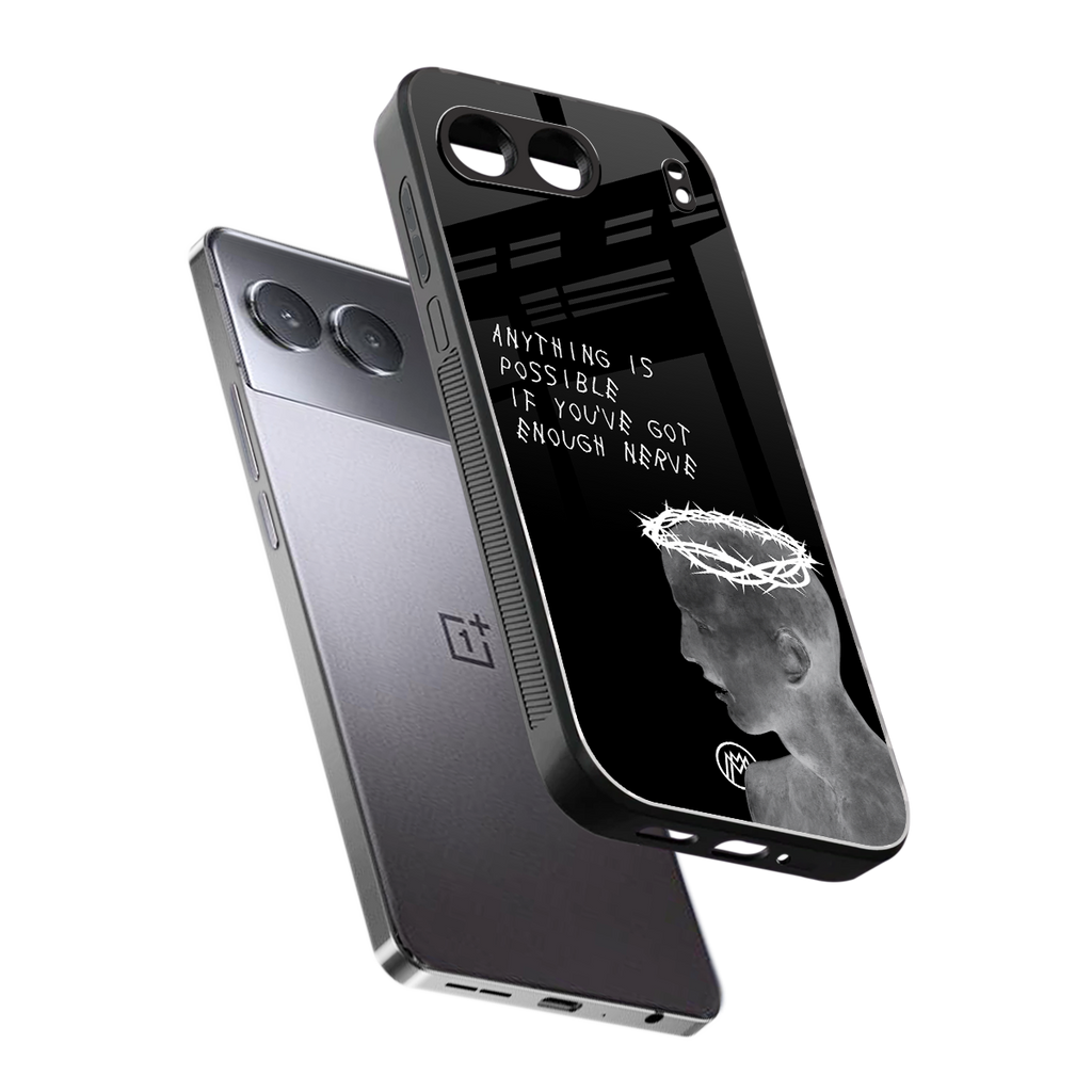 nerve back phone cover | glass case for oneplus nord 4