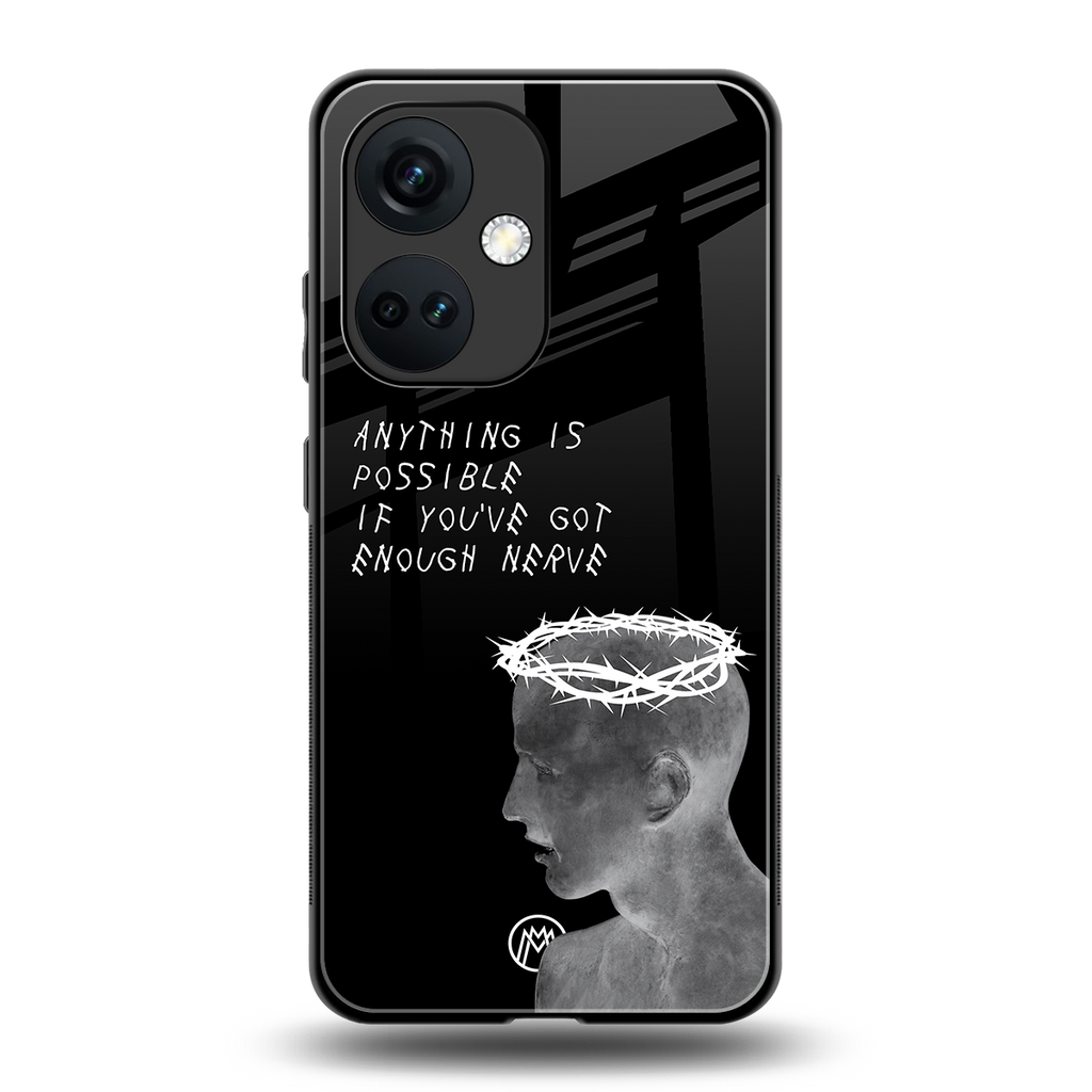 nerve back phone cover | glass case for oneplus nord ce 3