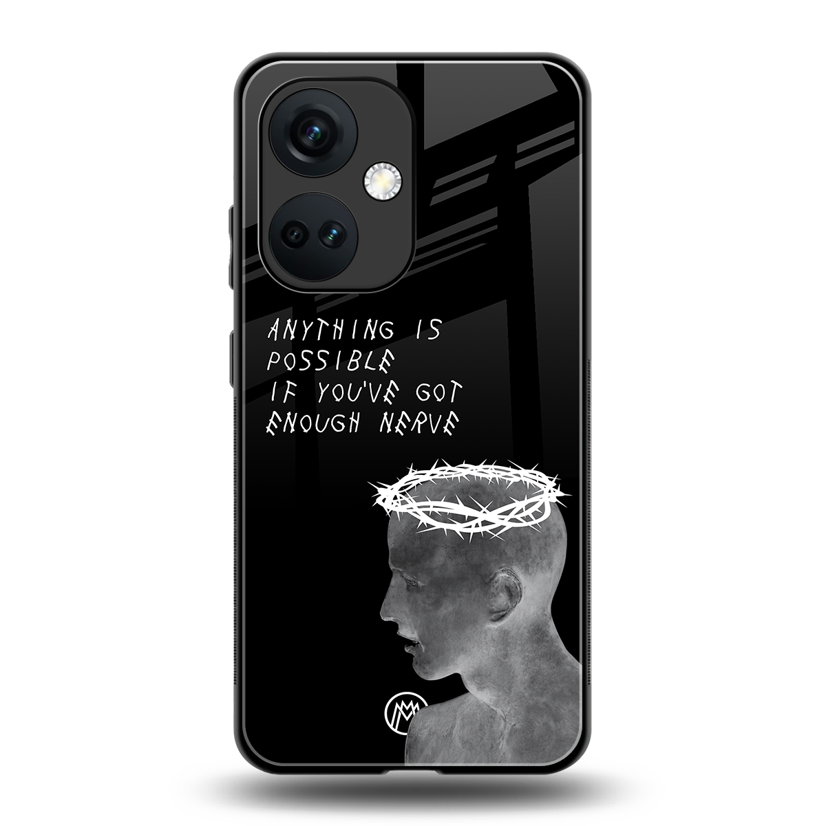 nerve back phone cover | glass case for oneplus nord ce 3