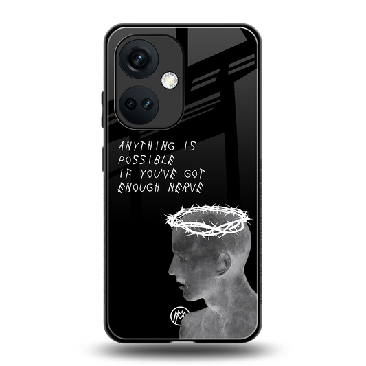nerve back phone cover | glass case for oneplus nord ce 3
