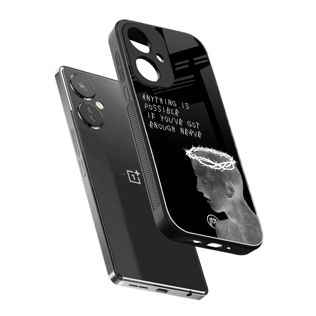 nerve back phone cover | glass case for oneplus nord ce 3