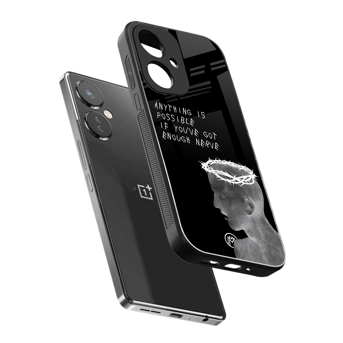 nerve back phone cover | glass case for oneplus nord ce 3