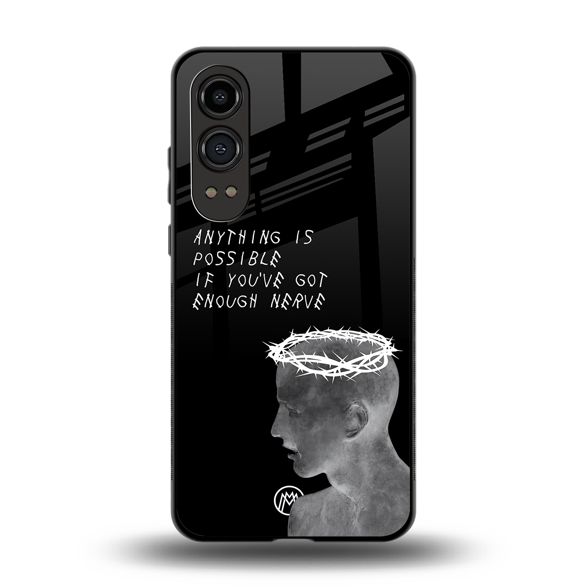 nerve back phone cover | glass case for oneplus nord ce 4 lite