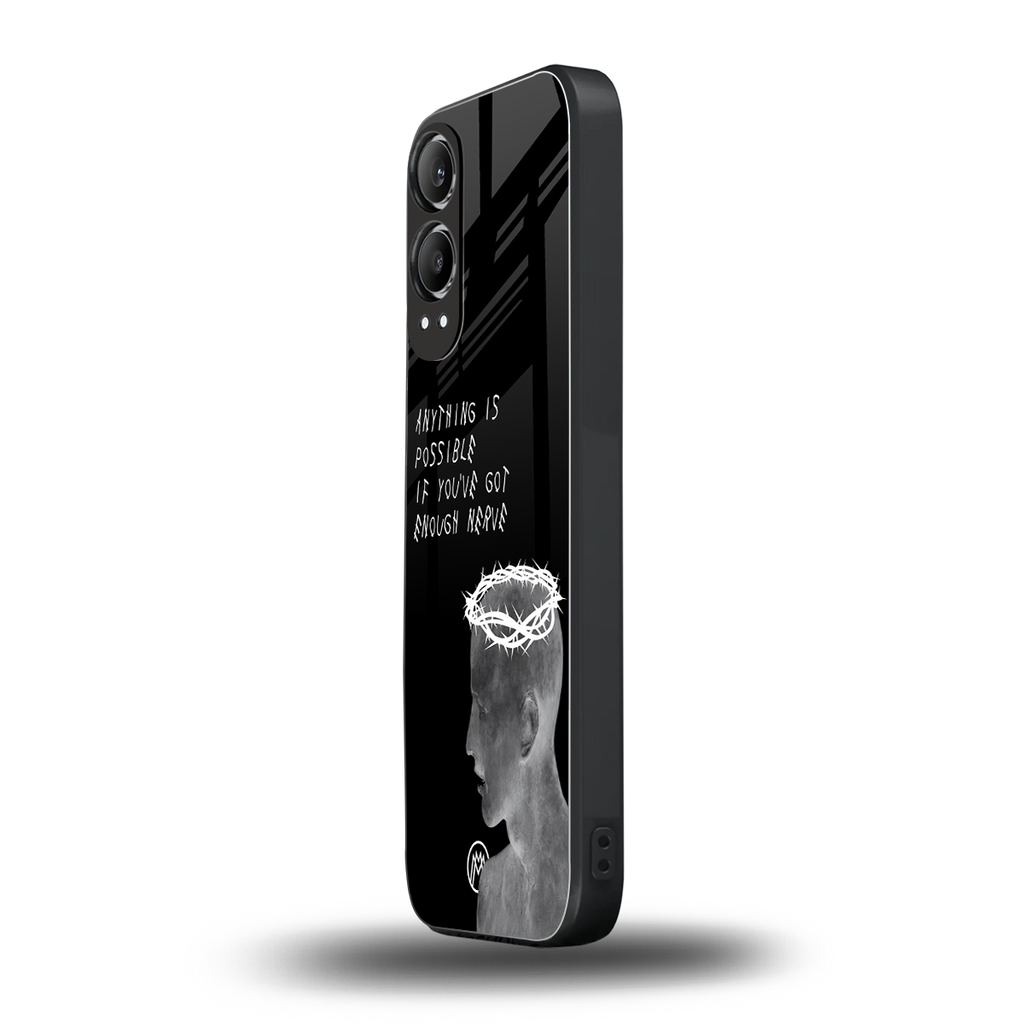 nerve back phone cover | glass case for oneplus nord ce 4 lite