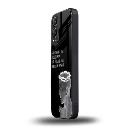 nerve back phone cover | glass case for oneplus nord ce 4 lite