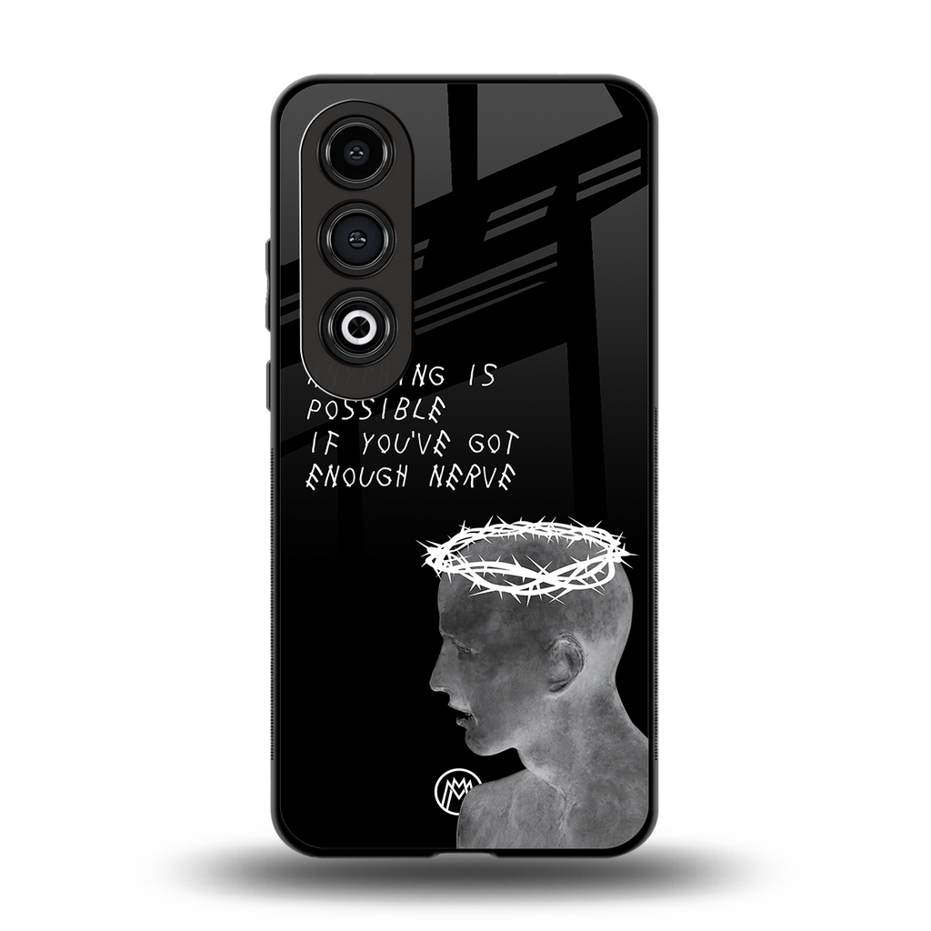 nerve back phone cover | glass case for oneplus nord ce 4