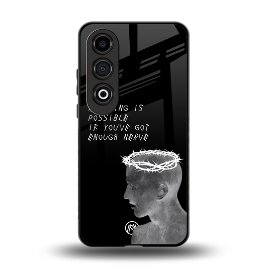 nerve back phone cover | glass case for oneplus nord ce 4