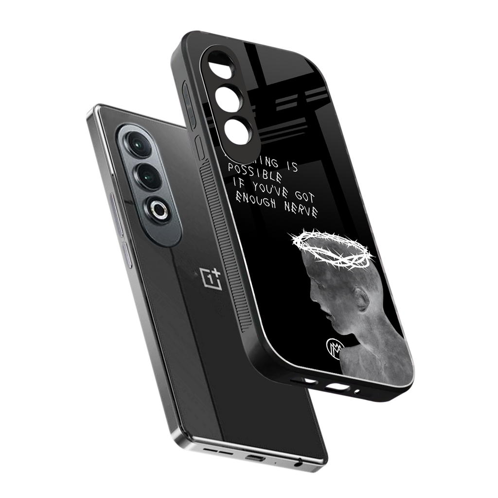 nerve back phone cover | glass case for oneplus nord ce 4