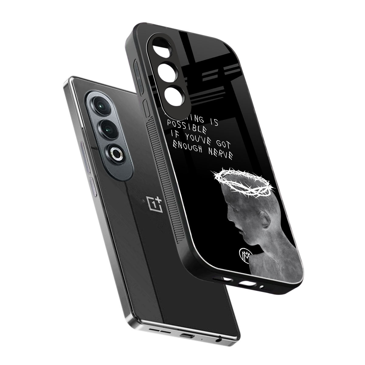 nerve back phone cover | glass case for oneplus nord ce 4