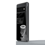 nerve back phone cover | glass case for google pixel 6 pro