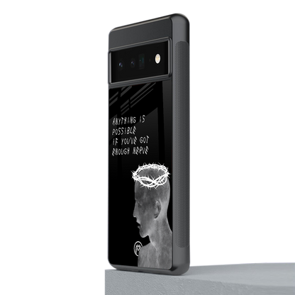 nerve back phone cover | glass case for google pixel 6 pro