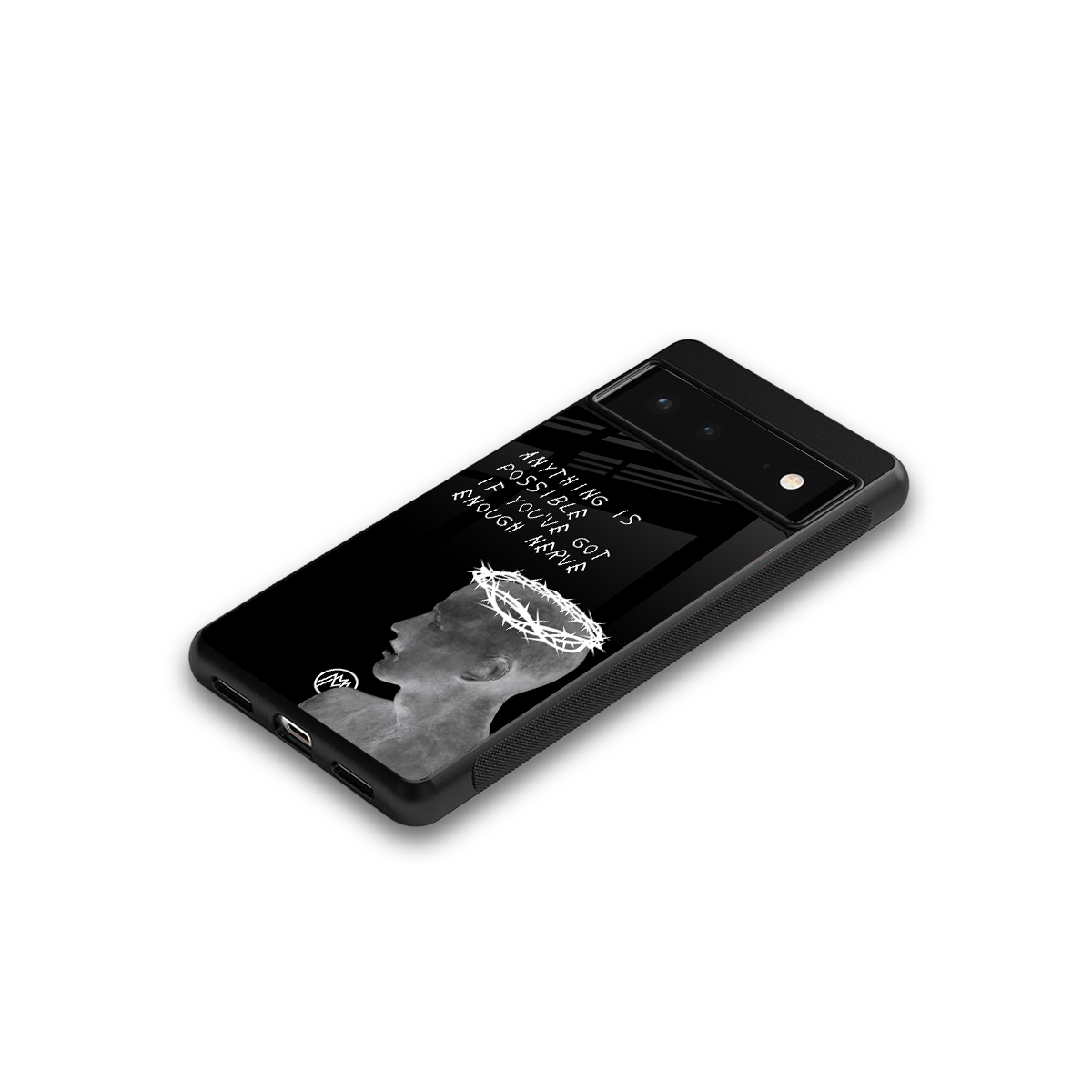 nerve back phone cover | glass case for Google Pixel 6A