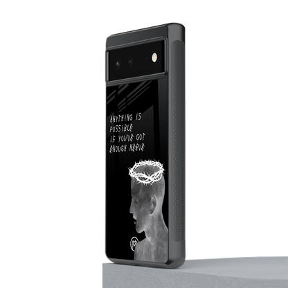 nerve back phone cover | glass case for Google Pixel 6A