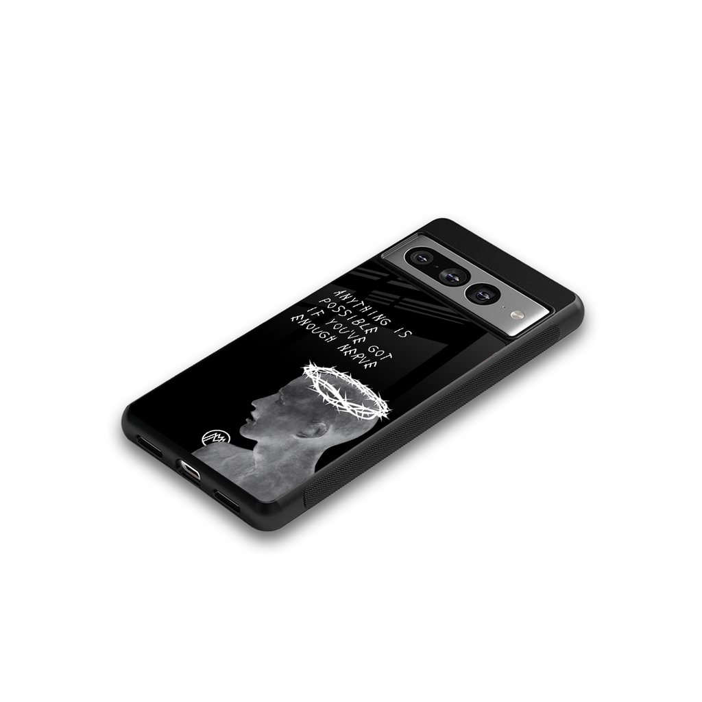 nerve back phone cover | glass case for google pixel 7 pro