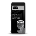 nerve back phone cover | glass case for Google Pixel 7A