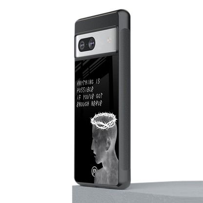 nerve back phone cover | glass case for Google Pixel 7A