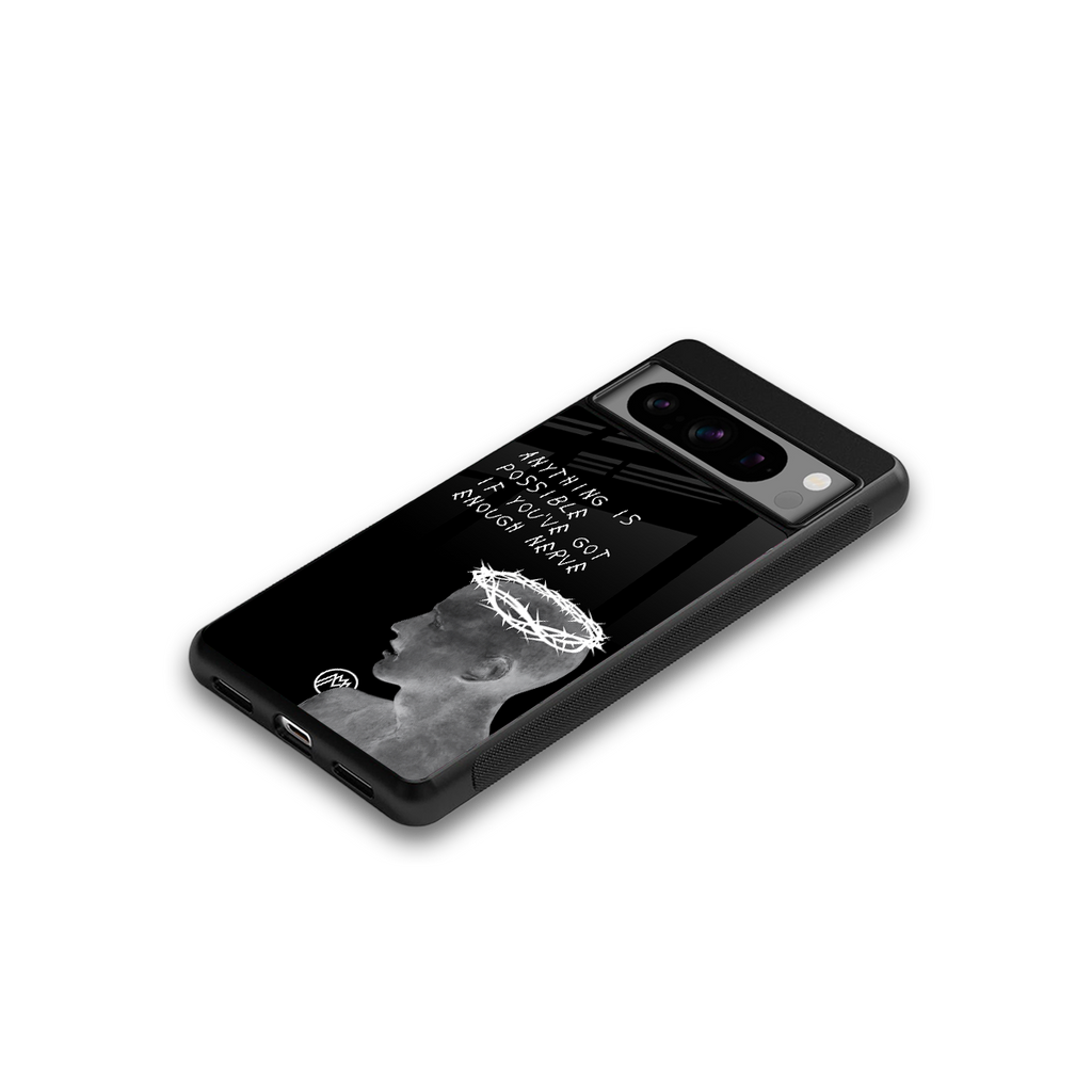 nerve back phone cover | glass case for google pixel 8 pro