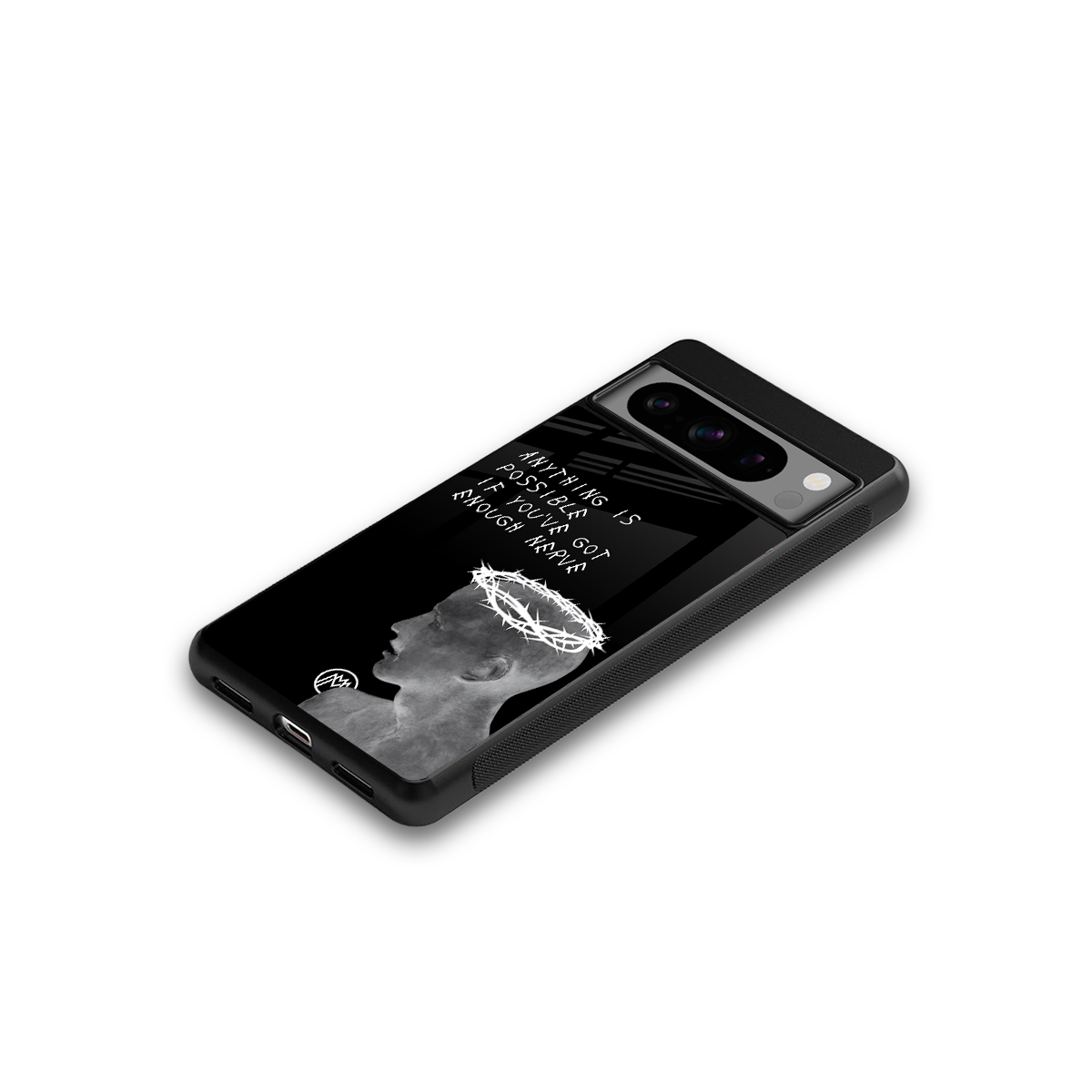 nerve back phone cover | glass case for google pixel 8 pro