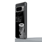 nerve back phone cover | glass case for google pixel 8 pro