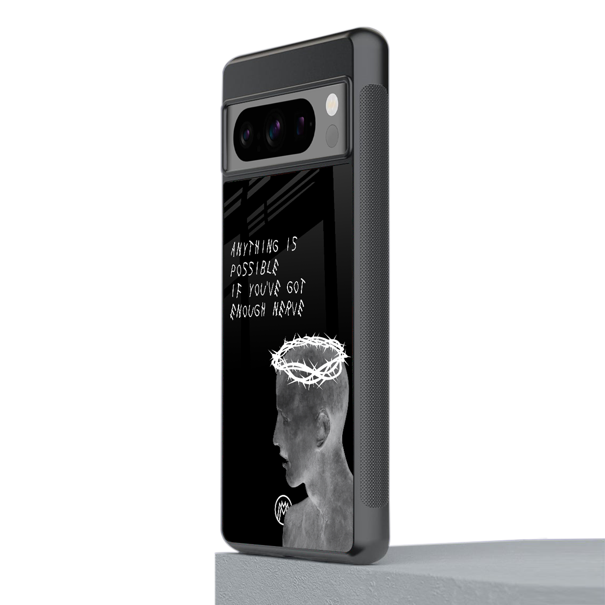 nerve back phone cover | glass case for google pixel 8 pro