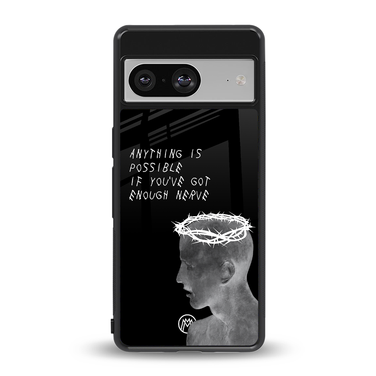 nerve back phone cover | glass case for Google Pixel 8