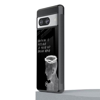 nerve back phone cover | glass case for Google Pixel 8